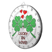 Jeu De Fléchettes Lucky In Love Hearts Clover (Devant droit)