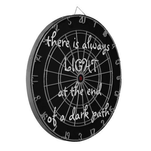 Jeu De Fléchettes Lumière à la fin d'un chemin sombre, Inspirationne (Devant gauche)