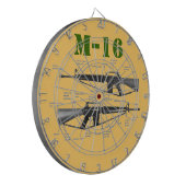 JEU DE FLÉCHETTES M-16 (Devant gauche)