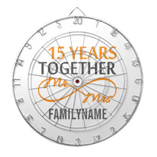 Jeu De Fléchettes M. et Mme 15th Anniversary