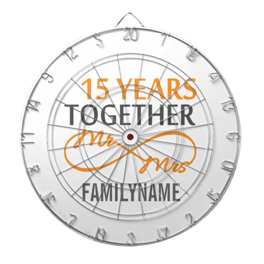 Jeu De Fléchettes M. et Mme 15th Anniversary (Devant)