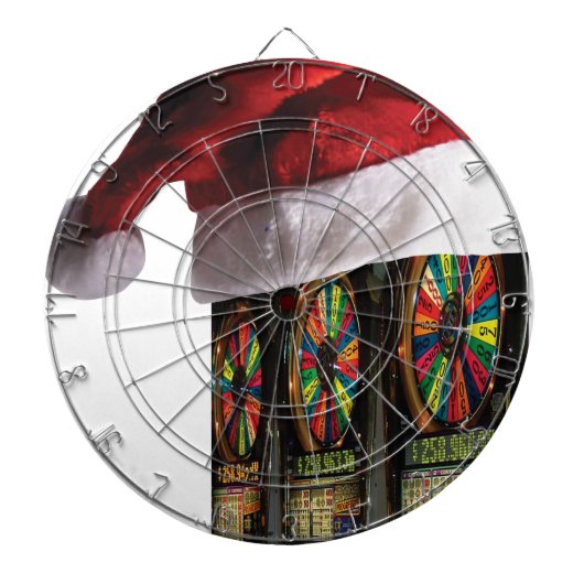 Jeu De Fléchettes Machine à sous de Vegas de Noël (Devant)
