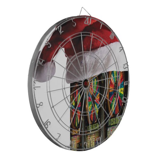 Jeu De Fléchettes Machine à sous de Vegas de Noël (Devant gauche)