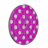 Jeu De Fléchettes Magenta pois #FF00DC (Devant gauche)