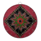 Jeu De Fléchettes Magnifique Motif Culturel Kenya Géométrique (Devant)