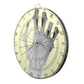 Jeu De Fléchettes Main noueuse horrible effrayante de monstre (Devant droit)