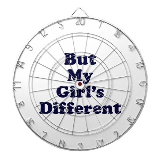 Jeu De Fléchettes Mais ma fille est différente (Devant)