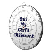 Jeu De Fléchettes Mais ma fille est différente (Devant droit)