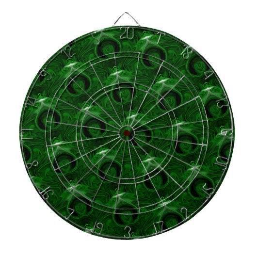 Jeu De Fléchettes malachite vert texture (Devant)