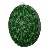 Jeu De Fléchettes malachite vert texture (Devant droit)