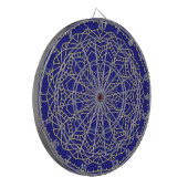 Jeu De Fléchettes Mandala bleu (Devant gauche)