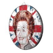 JEU DE FLÉCHETTES MARGARET THATCHER UNION JACK (Devant droit)