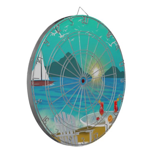 Jeu De Fléchettes Margaritaville (Devant gauche)