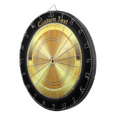 Jeu De Fléchettes Médaillon d'or personnalisé (Devant droit)