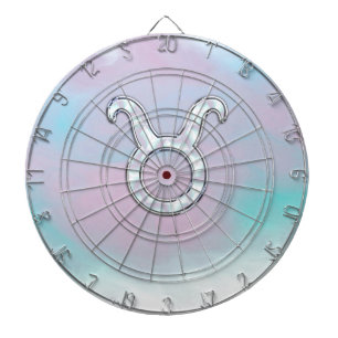 Jeu De Fléchettes Mère de style perle Taurus Zodiac Horoscope