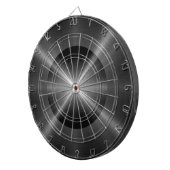 Jeu De Fléchettes Métal gris d'acier inoxydable (Devant droit)