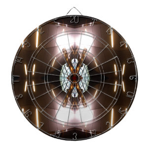 Jeu De Fléchettes Metallica fleuri - futurisme urbain CricketDiane