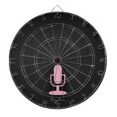 Jeu De Fléchettes Microphone rose clair (Devant)