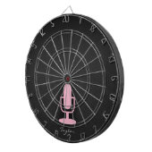 Jeu De Fléchettes Microphone rose clair (Devant droit)