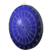 Jeu De Fléchettes Mince Ligne Bleue (Devant droit)