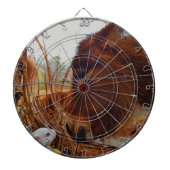 Jeu De Fléchettes Miniature cheval Brown et lapin de Pâques (Devant)