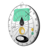 Jeu De Fléchettes modèle moderne de lampe du milieu du siècle (Devant droit)