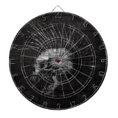 Jeu De Fléchettes Mohawk de crâne (Devant)