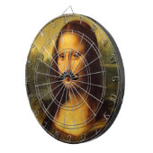 Jeu De Fléchettes Mona Lisa Avec Moustache (Devant droit)