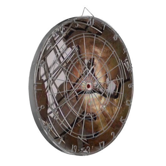 Jeu De Fléchettes Monde 3D (Devant gauche)