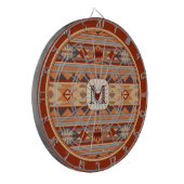 Jeu De Fléchettes Monogramme Tan Design Sud-Ouest (Devant gauche)