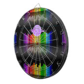 Jeu De Fléchettes MoonDreams Music Equalizer Metal Cage Darboard (Devant droit)