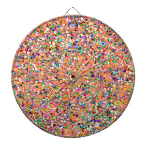 Jeu De Fléchettes Mosaïque multicolore Parties scintillant moderne G