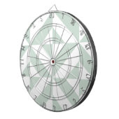 Jeu De Fléchettes Motif de cube géométrique cool Mint (Devant droit)