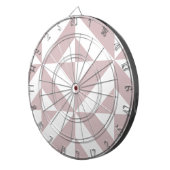 Jeu De Fléchettes Motif de cube géométrique Mauve (Devant droit)