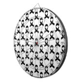 Jeu De Fléchettes Motif de ruban noir (Devant droit)