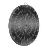 Jeu De Fléchettes Motif des éclats pointus - Noir, Gris, Blanc (Devant gauche)