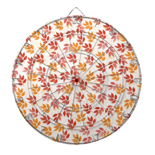Jeu De Fléchettes Motif Feuilles d'automne (Devant)