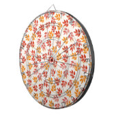 Jeu De Fléchettes Motif Feuilles d'automne (Devant droit)