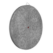 Jeu De Fléchettes Motif Géométrique Noir Blanc Et Gris (Devant gauche)