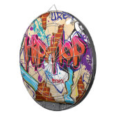Jeu De Fléchettes Mur de graffitis Hip hop urbains. (Devant droit)