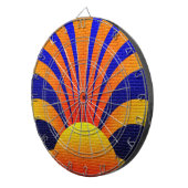 Jeu De Fléchettes Mur du coucher du soleil (Devant droit)