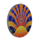 Jeu De Fléchettes Mur du coucher du soleil (Devant gauche)