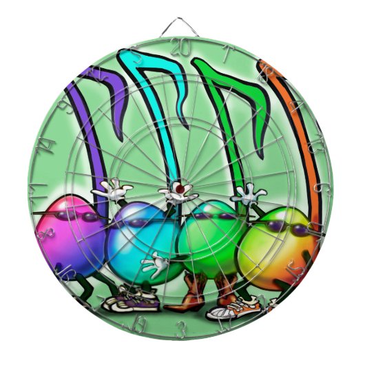 Jeu De Fléchettes Music Notes Party (Devant)