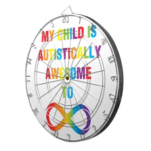 Jeu De Fléchettes My Child Autistically (Devant droit)