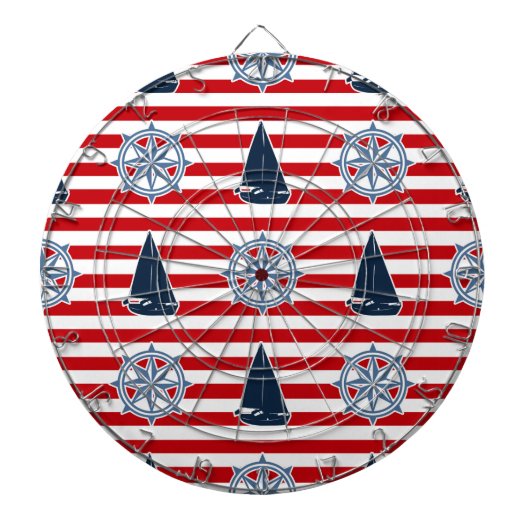 Jeu De Fléchettes Nautical design (Devant)