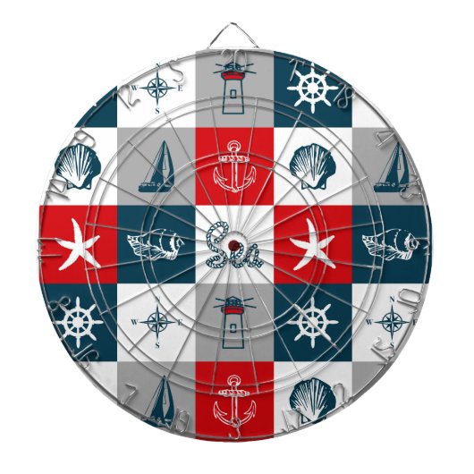 Jeu De Fléchettes Nautical themed design (Devant)