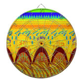 Jeu De Fléchettes Ne vous inquiétez pas être heureux Art Design (Devant)