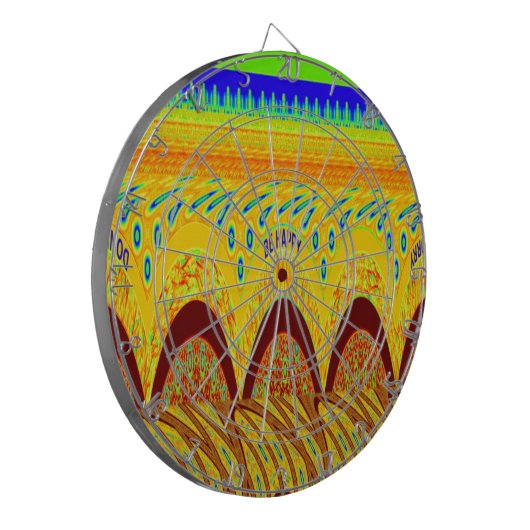 Jeu De Fléchettes Ne vous inquiétez pas être heureux Art Design (Devant gauche)