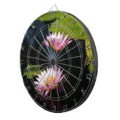 Jeu De Fléchettes Nénuphars de Lotus violets roses (Devant droit)