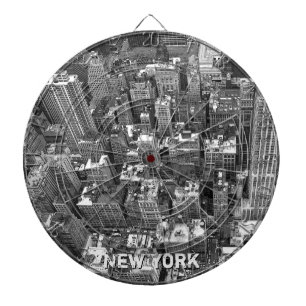 Jeu De Fléchettes New York Dartboard New York Souvenir Dartboard